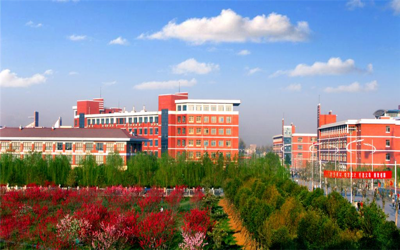 河南理工大学春景